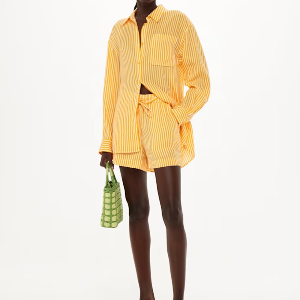 Whistles Sunshine Stripe Shirt